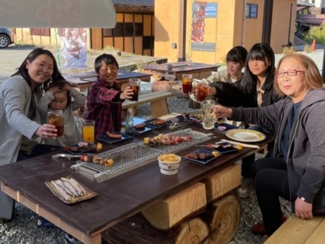 みんなでワイワイ!
BBQで楽しもう!_Grill・Dining弥七