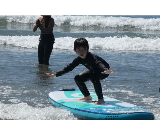 小学1年生でもちゃんとサーフィン出来ます♪_BEACH LIFE
