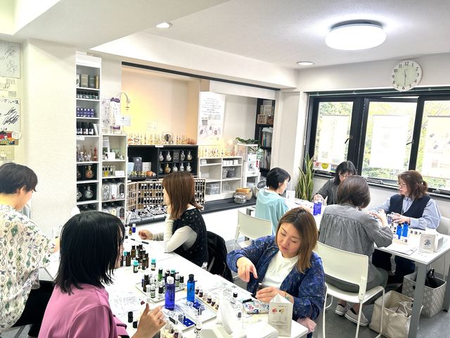 講座風景_Eucalyblue aroma.t 東京