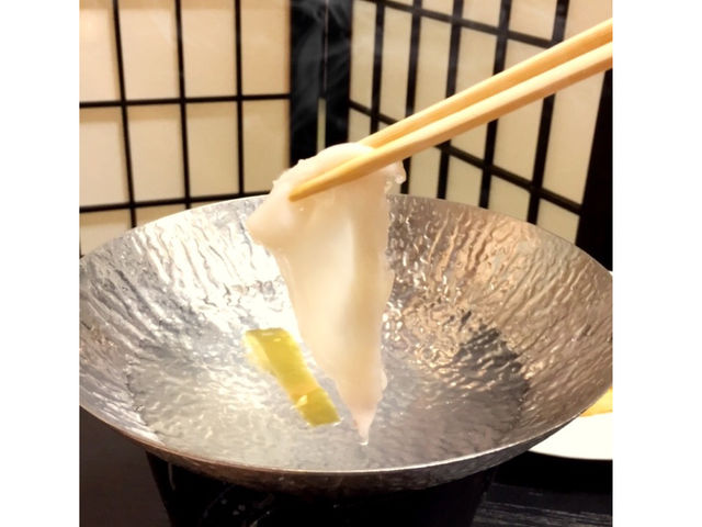 当館名物タコしゃぶ_寺泊温泉 北新館