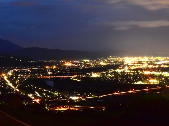 姨捨夜景ツアー