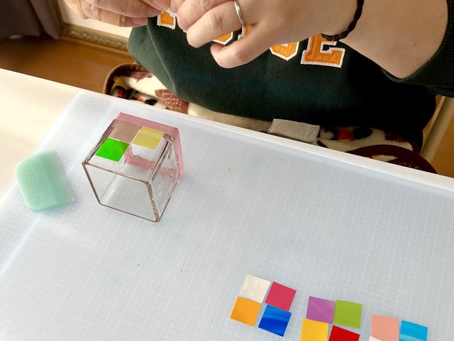 お客様の様子です。_atelier mony