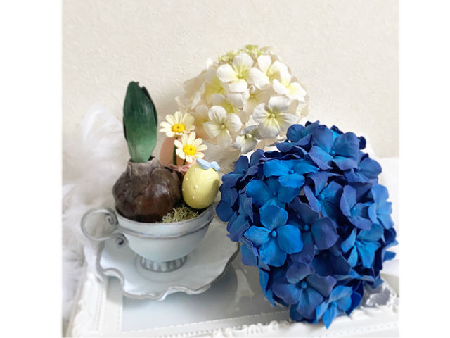 【DECOクレイクラフトのカリキュラムレッスン一例】季節に応じたクレイ作品もお作りいただけます*・゜゚・*:.。..。.:*・_atelier Only flowery