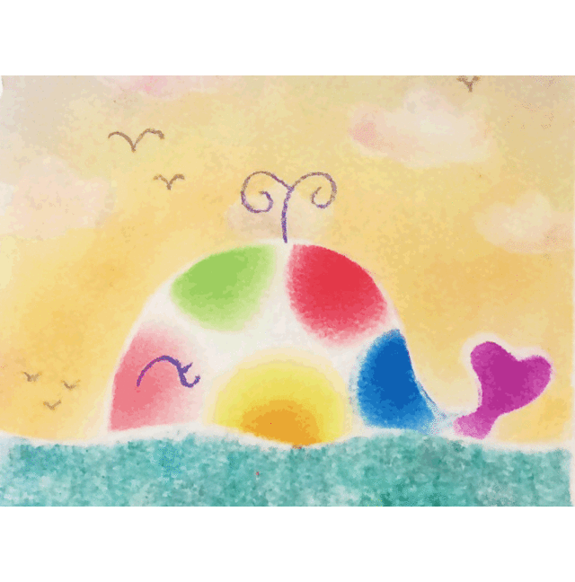 絵本のような優しいモチーフもいろいろです_パステルアートはぁと屋さん