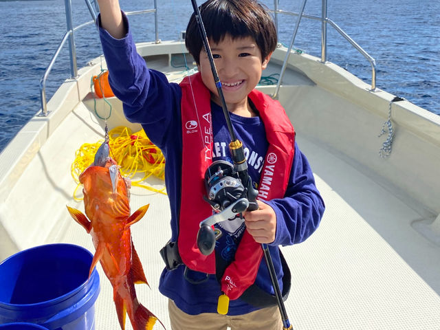 ポイントも近く比較的浅い水深での釣りなので小さなお子さんでも美味しい魚を釣る事ができます!_INCHER/インシャー