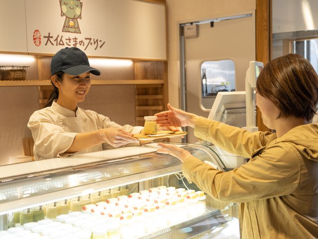 大仏さまのプリン