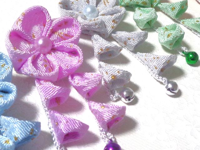 体験講座の作品_つまみ細工講座 花風(hanakaze)