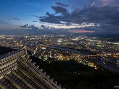 岐阜城パノラマ夜景の写真1