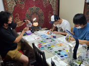 トルコモザイクランプ ノアルーナの写真2