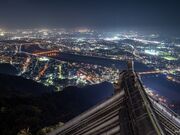 岐阜城パノラマ夜景の写真2