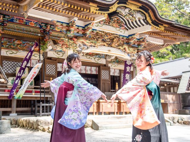 長瀞の宝登山神社は着物や袴姿にぴったり!_着物レンタルセラヴィ
