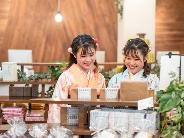 お買い物スポットも沢山!着物姿で楽しくショッピング_着物レンタルセラヴィ
