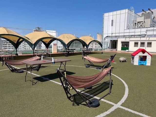 お子様も楽しめるキッズスペース完備♪_URBAN EARTH BBQ 水戸エクセル店