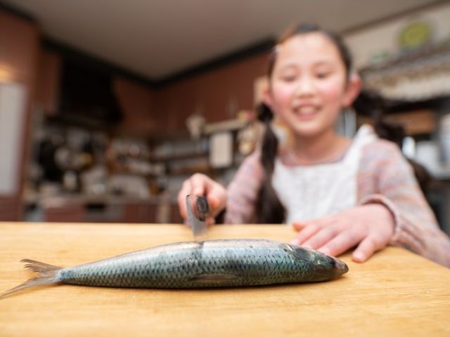プログラムgF 「栄養エネルギーたっぷり玄海のお魚でフィッシュバーガーを作ろう!魚を捌(さば)く・作る・味わう!フィッシュバーガー職人体験!!
_エネIKU2023in玄海唐津~マチまるごと大自然エネルギーパーク