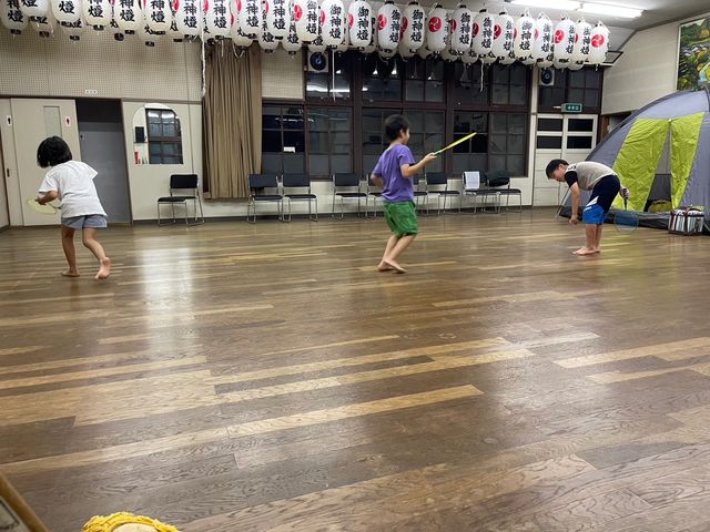 分校講堂で自由にあそぼ_Kinu&Kukai