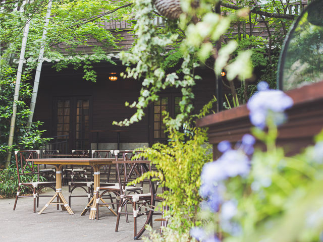 テラスでビールや演奏を楽しめます。_FORTUNE GARDEN KYOTO