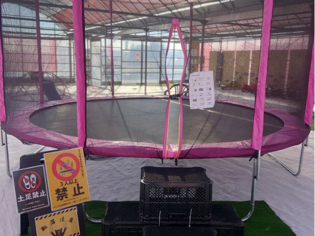 トランポリンまであります☆_和いち遊園