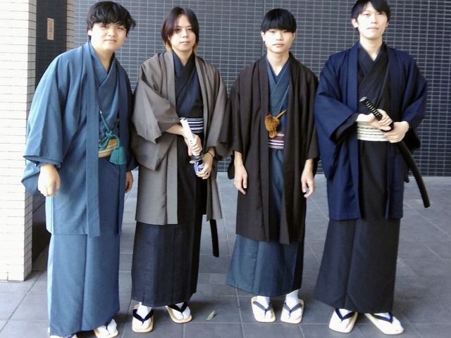 男性着物も大充実☆_着物レンタルmimosa 京都駅八条口店 produced by MKタクシー