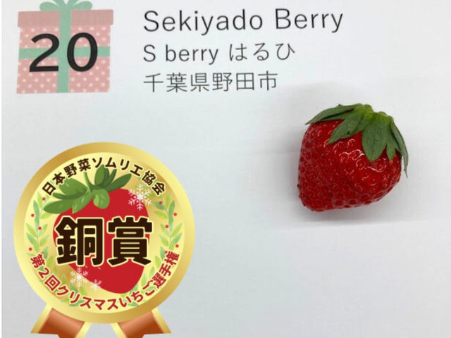 全国コンテスト受賞_Sekiyado Berry