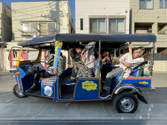 どんな方でも乗れば楽しめます。0歳〜100歳_トゥクトゥクレンタカーNORIPPA(ノリッパ)