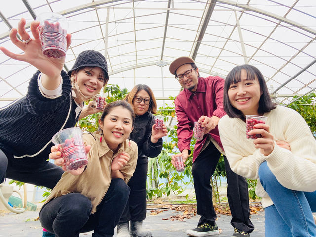 コーヒー収穫・焙煎体験in南城市_虹色らんど