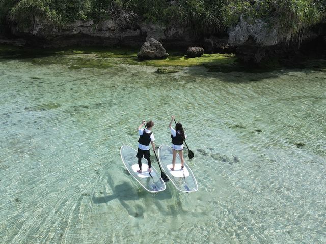 カップルでドローンSUPは特別な思い出になること間違いなし!_N.Ocean
