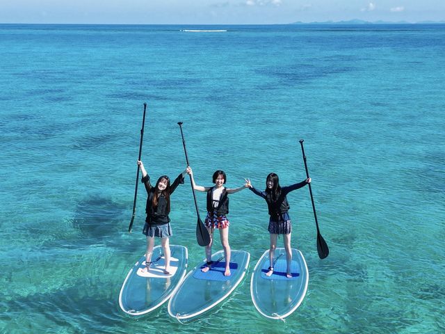 女子旅にも大人気のドローンSUP!_N.Ocean