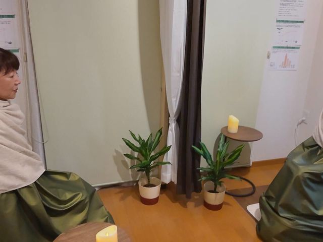 山梨の温泉水で蒸す温泉よもぎ蒸し Coeur