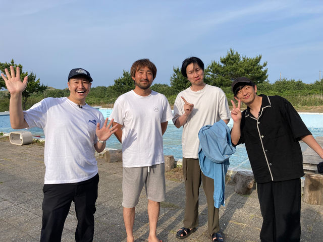 向井長田のくるま温泉ちゃんねるで来て頂きました!!_NB surf camp