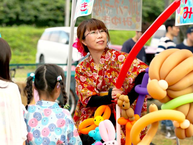 バルーンパフォーマンス_バルーンアーティストみゆき