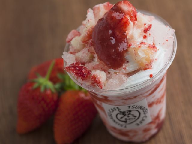 ◆繋CAFE◆
いちごスムージー_つなぐベリー