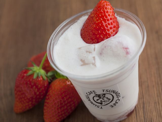 ◆繋CAFE◆
いちごミルク_つなぐベリー