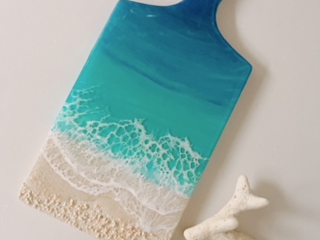 海レジンアートうみねこ