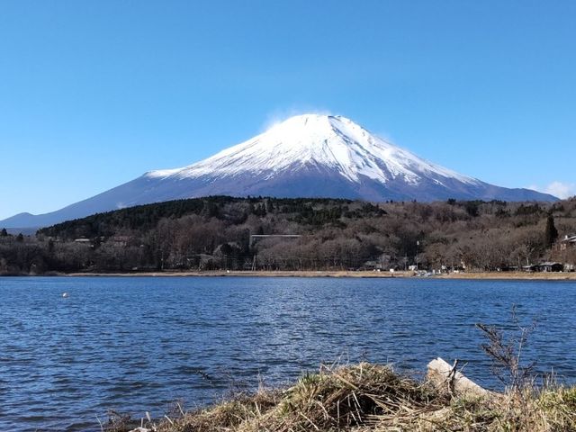 山中湖と富士山が目の前に現れます_Fairy 出張よもぎ蒸し 南アルプス店.富士五胡店