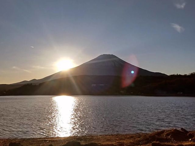 夕陽もきれいです_Fairy 出張よもぎ蒸し 南アルプス店.富士五胡店