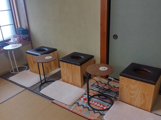 5席設けておりますので、一度に5名様体験いただくことが可能です_Fairy 出張よもぎ蒸し 南アルプス店.富士五胡店