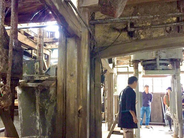 福寿醤油・蔵見学の写真1