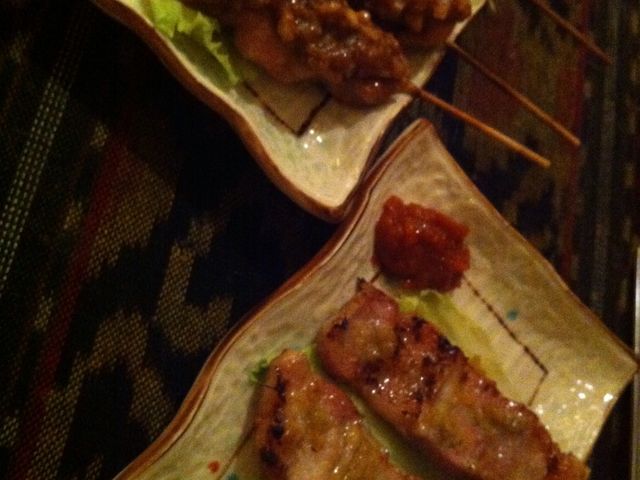 串焼き サテ_ワヤンバリ Wayang Bali