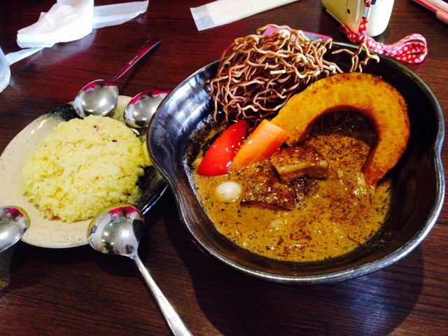 見た目も良い💕_スープカレー GARAKU ガラク