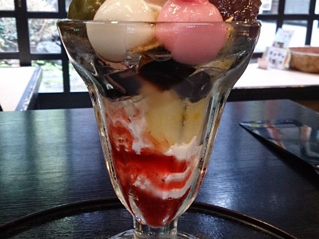 さくらパフェ@760円_野田屋茶店