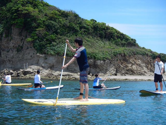 長者ヶ崎の入り江で一休み!_キャップルー葉山