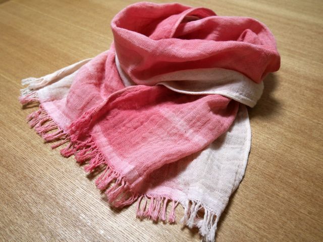 蘇芳(すおう)染め_白木染物工場 藍しろき