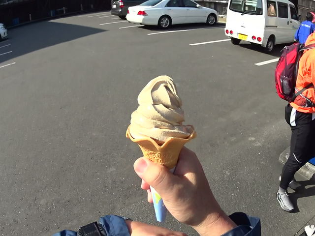 醤油ソフト_マルキン醤油記念館