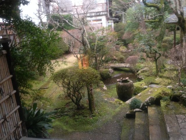 お庭綺麗です_源泉かけ流しの湯 御宿さか屋