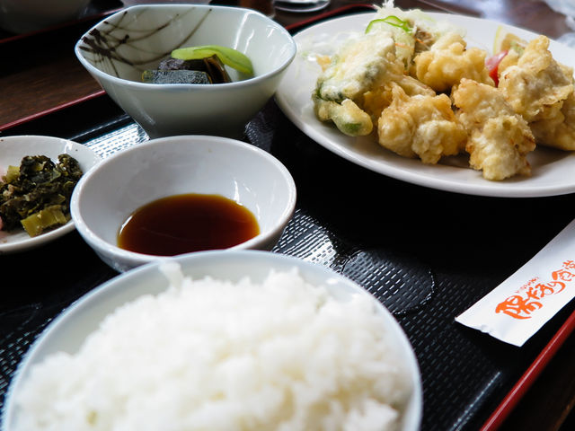 名物とり店も美味しかった_陽だまり食堂