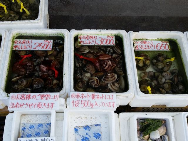 販売している「はまぐり」_貝増 赤須賀店