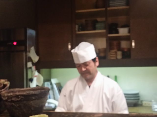 この店の大将です。_割烹居酒屋 膳