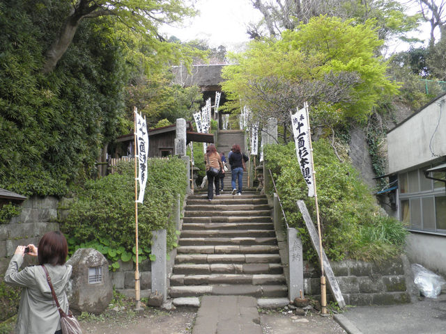 杉本寺・石段_杉本寺