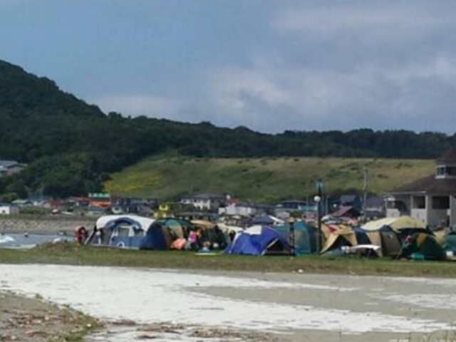 のんさんの親子岩ふれ愛ビーチキャンプ場の投稿写真1