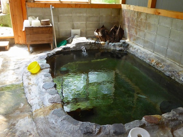 福島県・岩瀬郡・天栄村・大字湯本・字二俣・二岐温泉(湯小屋旅館)奥の湯_二岐温泉